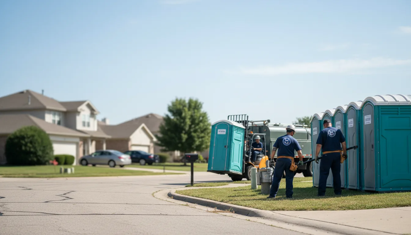 Porta Potty Rental in Knoxville, IA near me